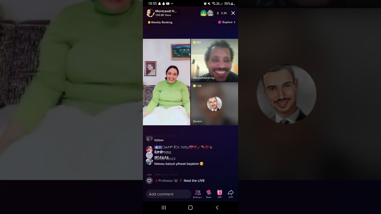 ሞኒካዊት ዘርኦም ኣፈወርቅ ኬፍ ዘለዎ ሕክያ Eritrea tittok funny Zerom hambir Vs afewerki#eritrea #ethiopia #tigray