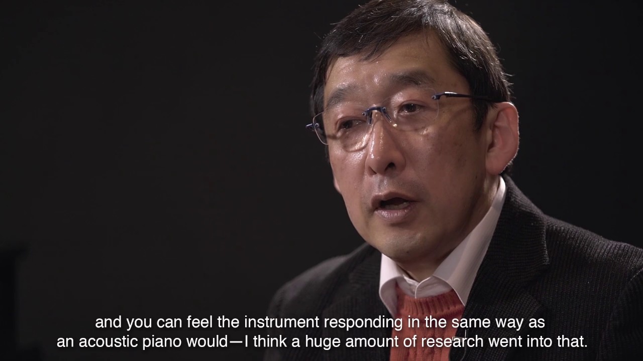 Yamaha Clavinova CLP-685: Talk about GrandTouch Keyboard by Akira Imai