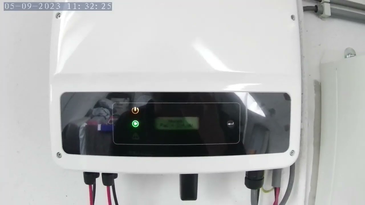 Goodwe 3000T-DS won't start,  waiting startup status