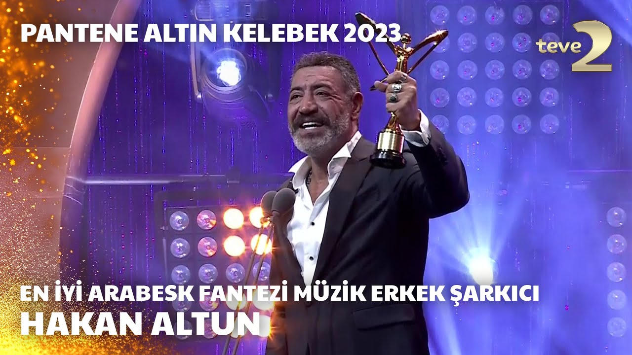 Pantene Altın Kelebek 2023: En İyi Arabesk Fantezi Müzik Erkek Şarkıcı – Hakan Altun