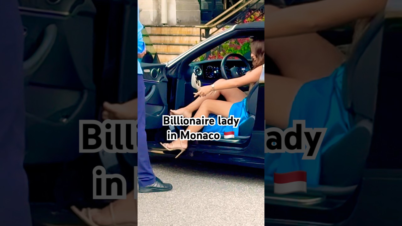 🇲🇨Billionaire lady #monaco #luxury #billionaire