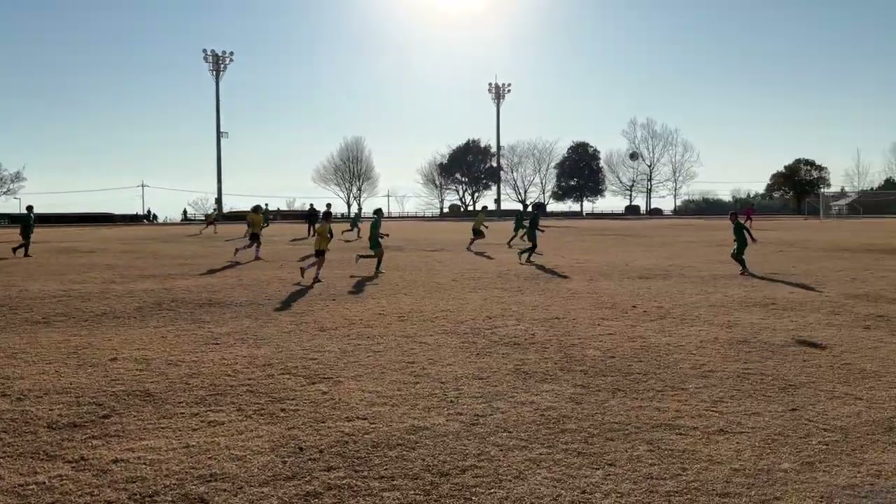 2026年　図南ウィンターフェスティバルU-14 1日目 Eブロック vs ジョダリスタ高崎（群馬）　後半