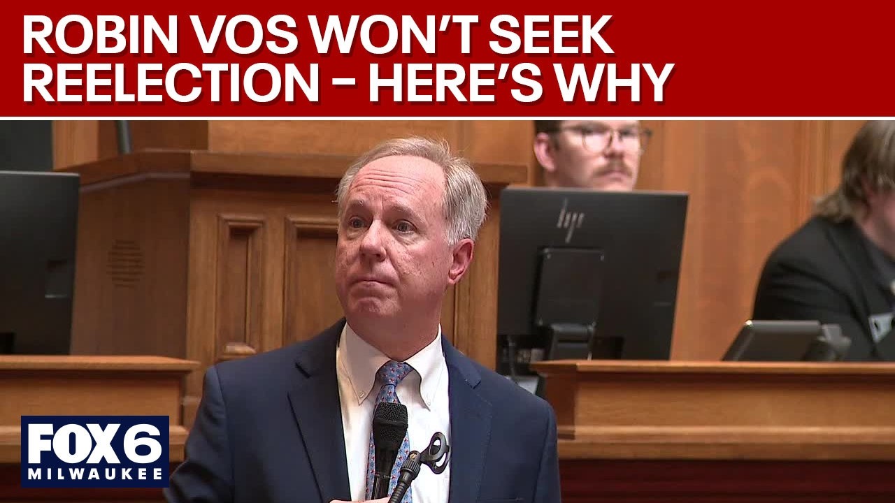 Robin Vos won&rsquo;t seek reelection, ending Wisconsin Assembly speaker run | FOX6 News Milwaukee