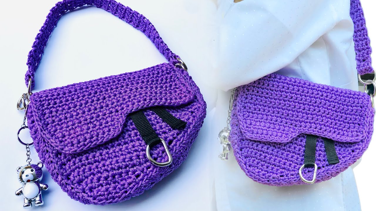 Crochet Dior Saddle Bag Tutorial