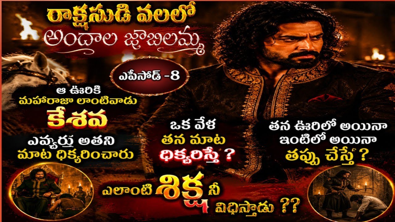 రాక్షసుడి వలలో అందాల జాబిలమ్మ ఎపిసోడ్ -8