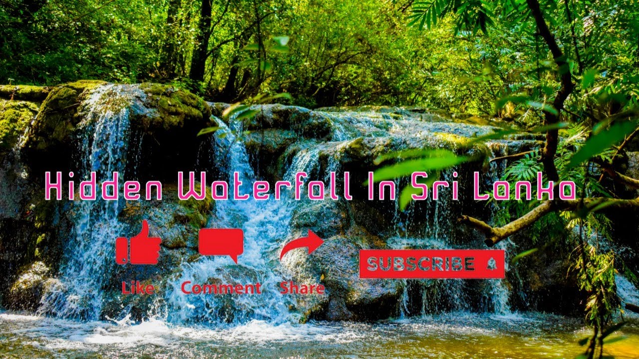 Hidden WaterFall In sri Lanka | Hidden gem of sri lanka