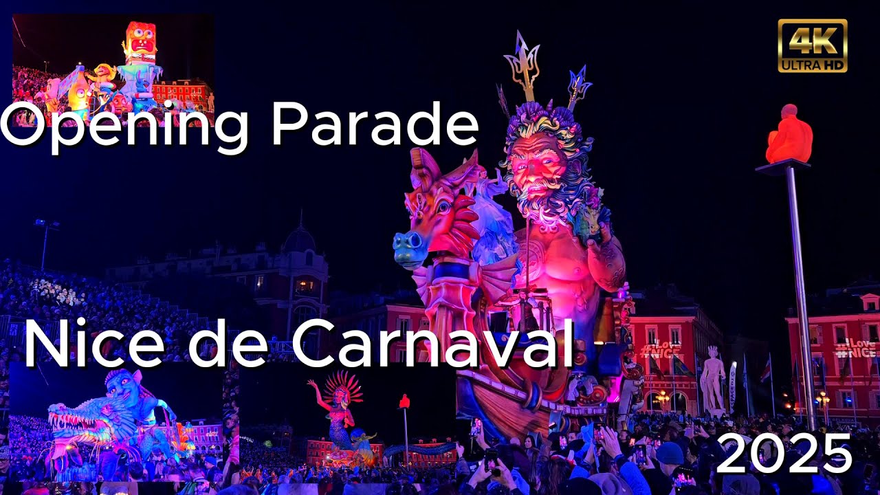 Nice Carnival Opening Parade | King of the Ocean