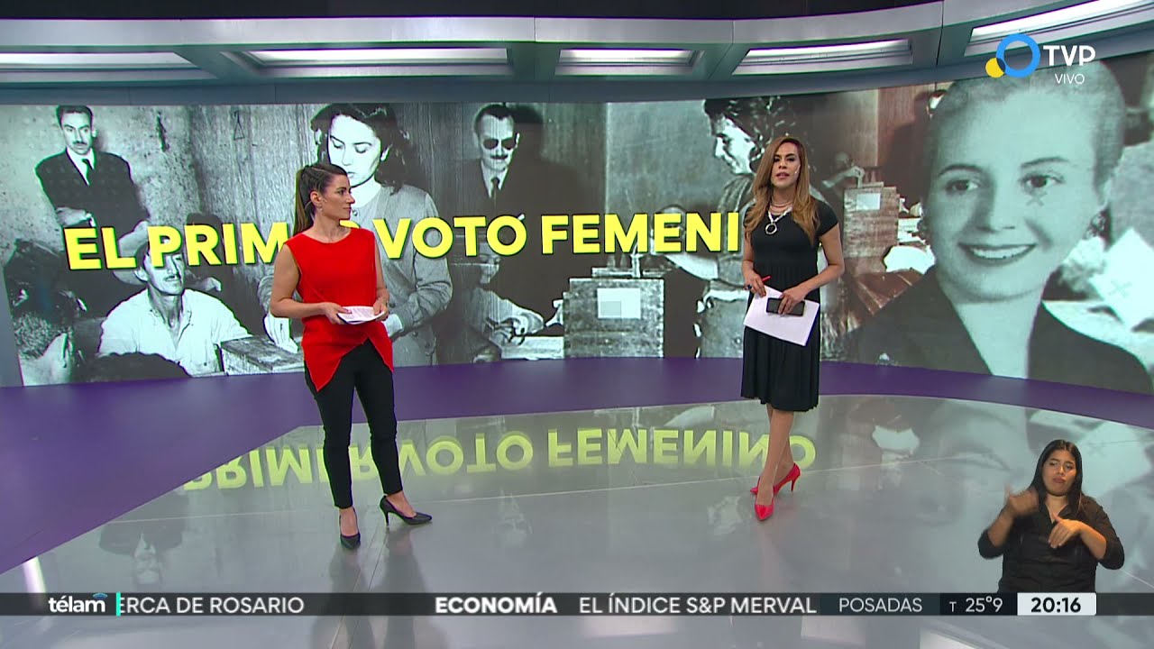 El primer voto femenino