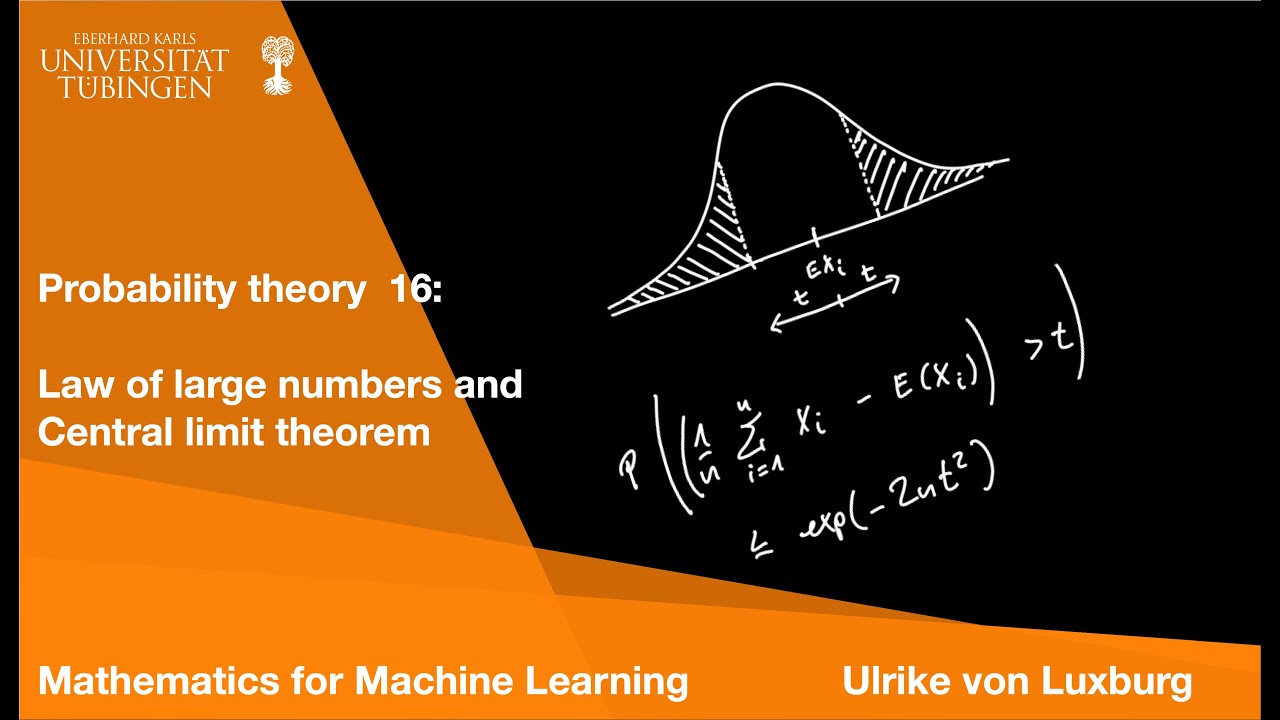 (P) Probability theory 16: Law of large numbers, Central limit theorem