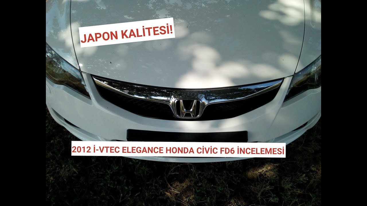 2012 Honda Civic Fd6 İ-VTEC Elegance İncelemesi