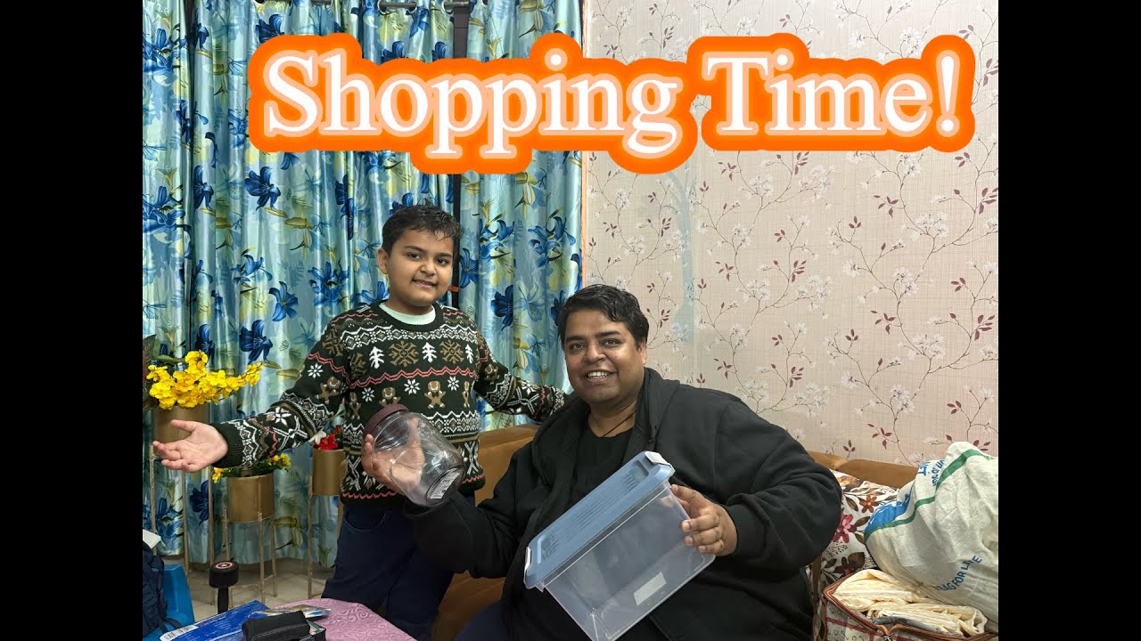 Shopping Time With Family! Daily Requirements and Valuables!