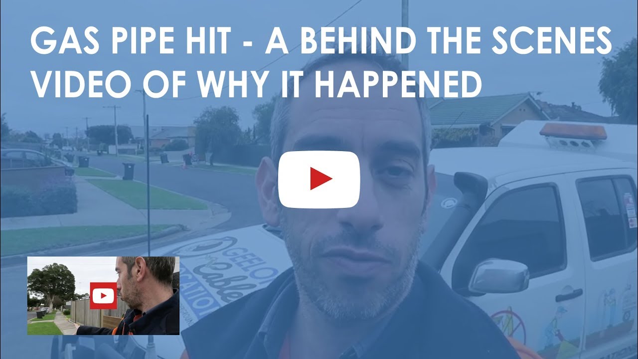 Gas Pipe Hit - A behind the scenes video of why it happened