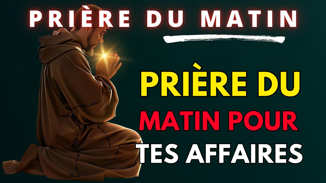 Prière du matin pour faire prospérer ses affaires et son business | Dieu élargit ton chemin