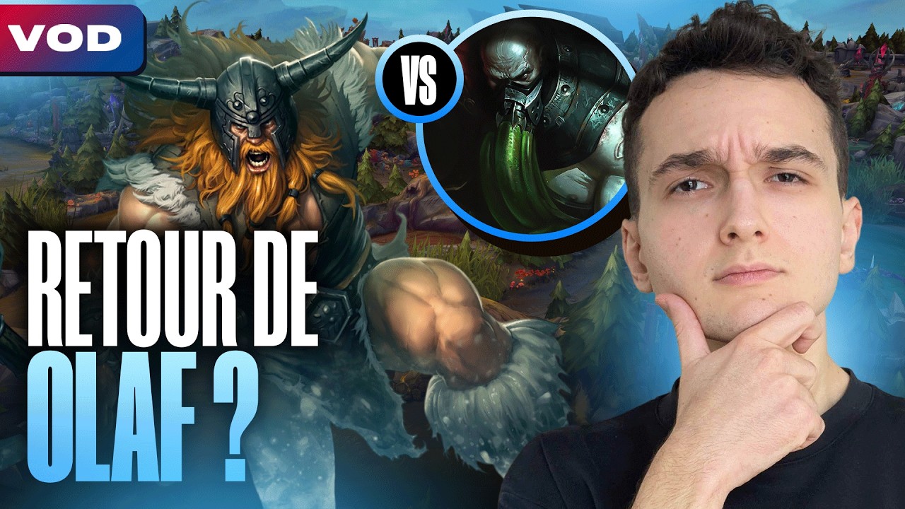 JE RETESTE OLAF ET J'ARRACHE LA GAME - Olaf vs Urgot - SoloQ Patch 26.3