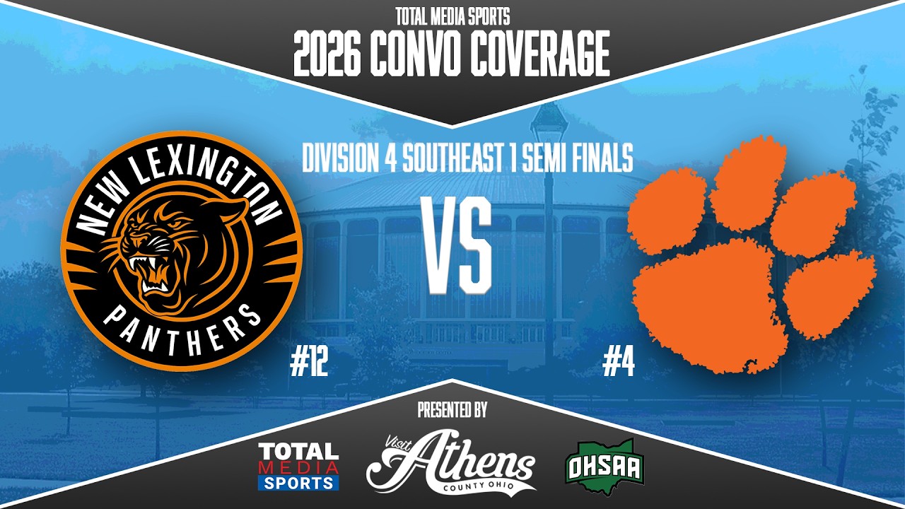 The Convo Basketball: New Lexington Panthers vs Waverly Tigers - Division IIII Semi-Finals