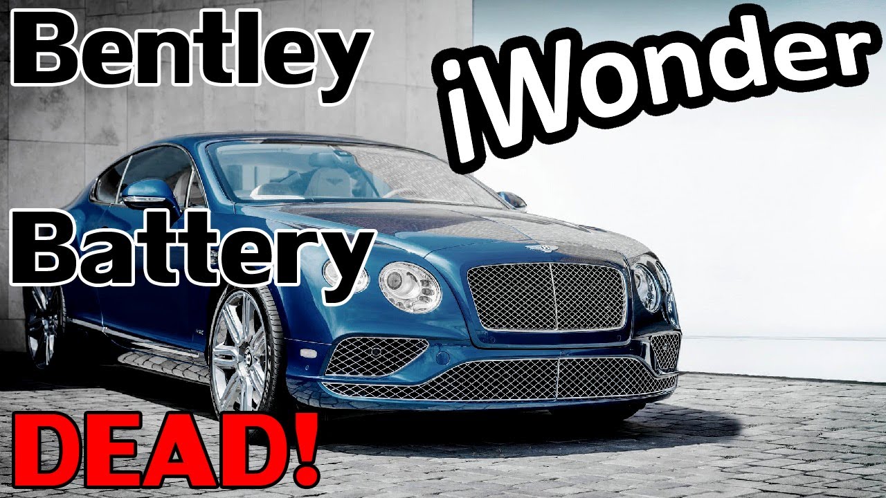 iWonder - how to start a Bentley with a flat battery