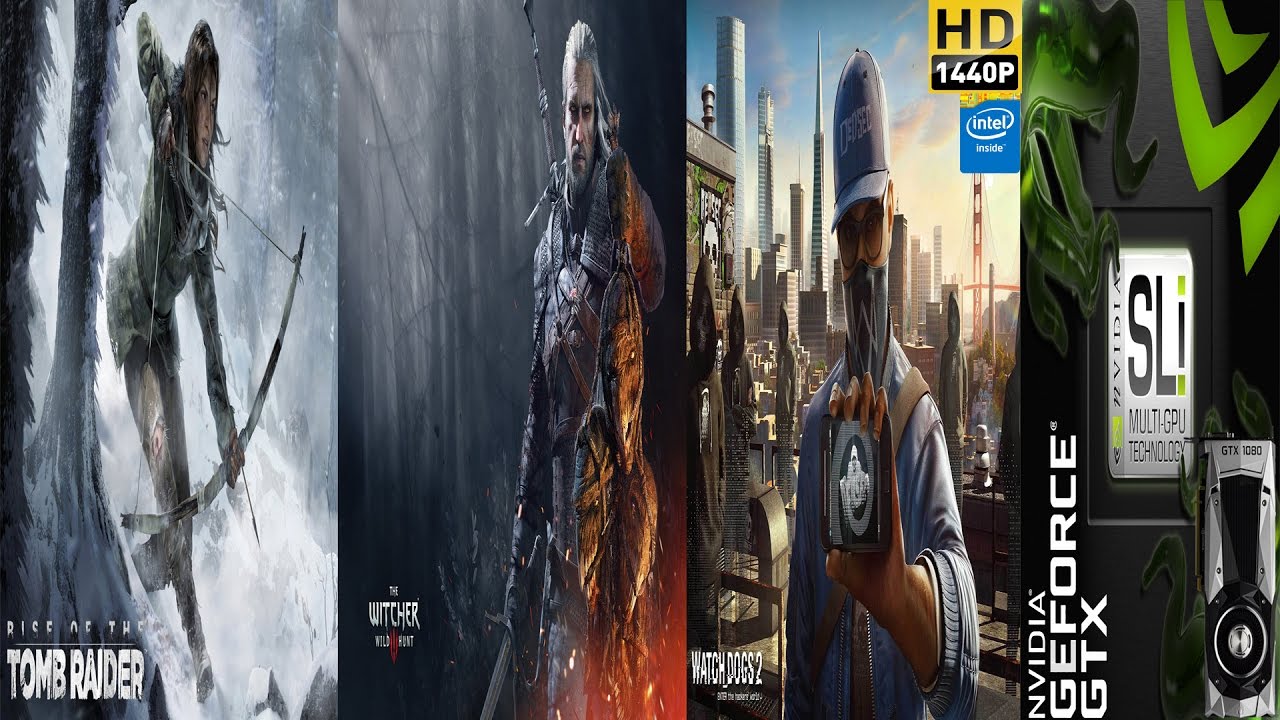 Demanding Games 1440P | GTX 1080 SLI | 16X16 | HB Bridge | i7 5960X 4.4GHz