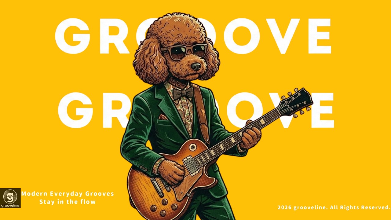 【Playlist】GROOVE POP｜心地良く流れる、日常のリズム♪Cool & Laid-back｜Chill JAZZ POP hop Study Work