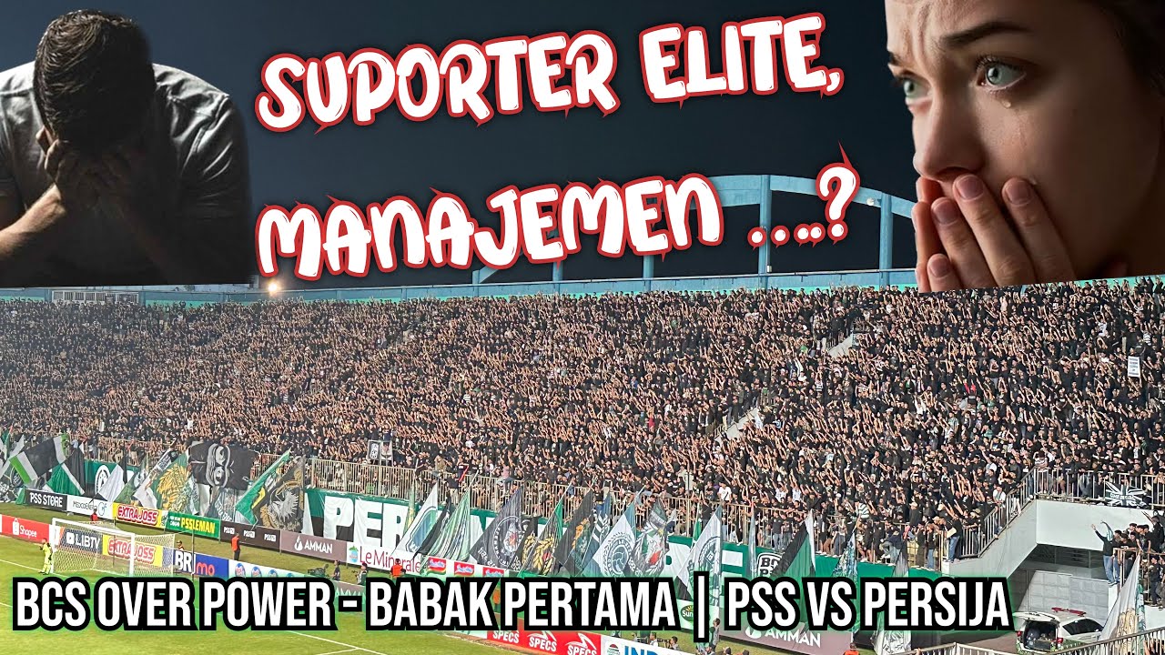 Full Aksi BCS Babak Pertama PSS vs Persija