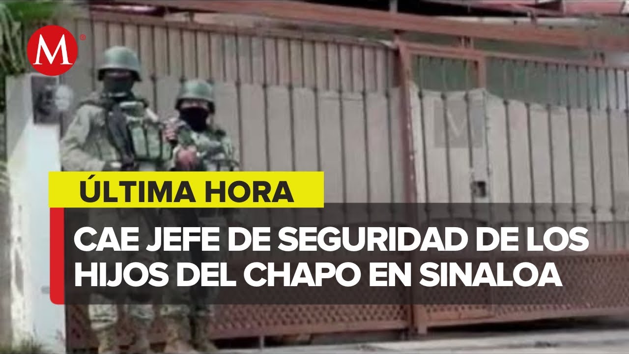 Capturan a ‘El Nini’, líder de las fuerzas especiales de Los Chapitos en Sinaloa
