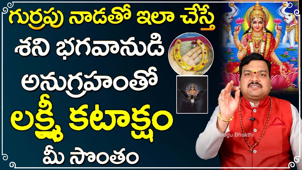 గుర్రపు నాడతో  అఖండ లక్ష్మీ కటాక్షం | Gurrapu Nada Uses in Telugu | Machiraju Kiran Kumar
