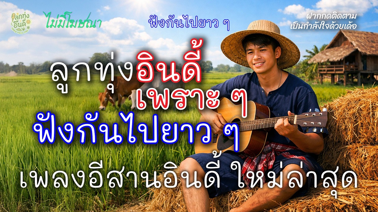 รวมเพลงอีสานอินดี้เพราะๆ คนคลั่งรักมาตรงนี้เด้อ ฟังต่อเนื่องไม่มีโฆษณา Thai Music Vol.32 #เพลงเพราะ