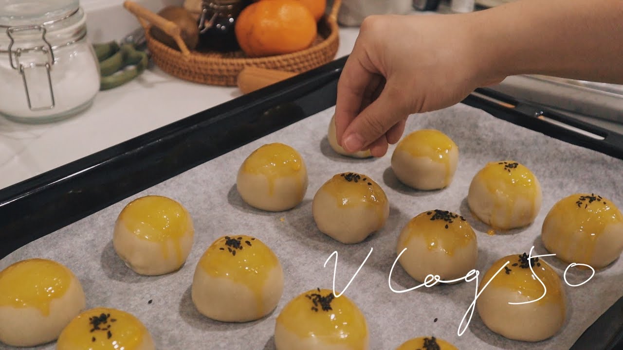 WEEKLY VLOG 50 | 中秋蛋黄酥 | 早餐就是力量
