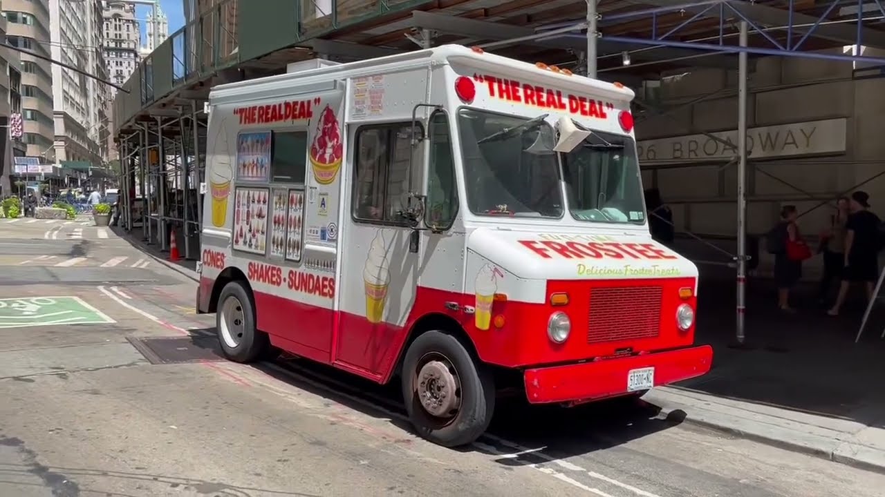 Frostee Ice Cream Truck - The Real Deal - Wall Street - New York City - NY
