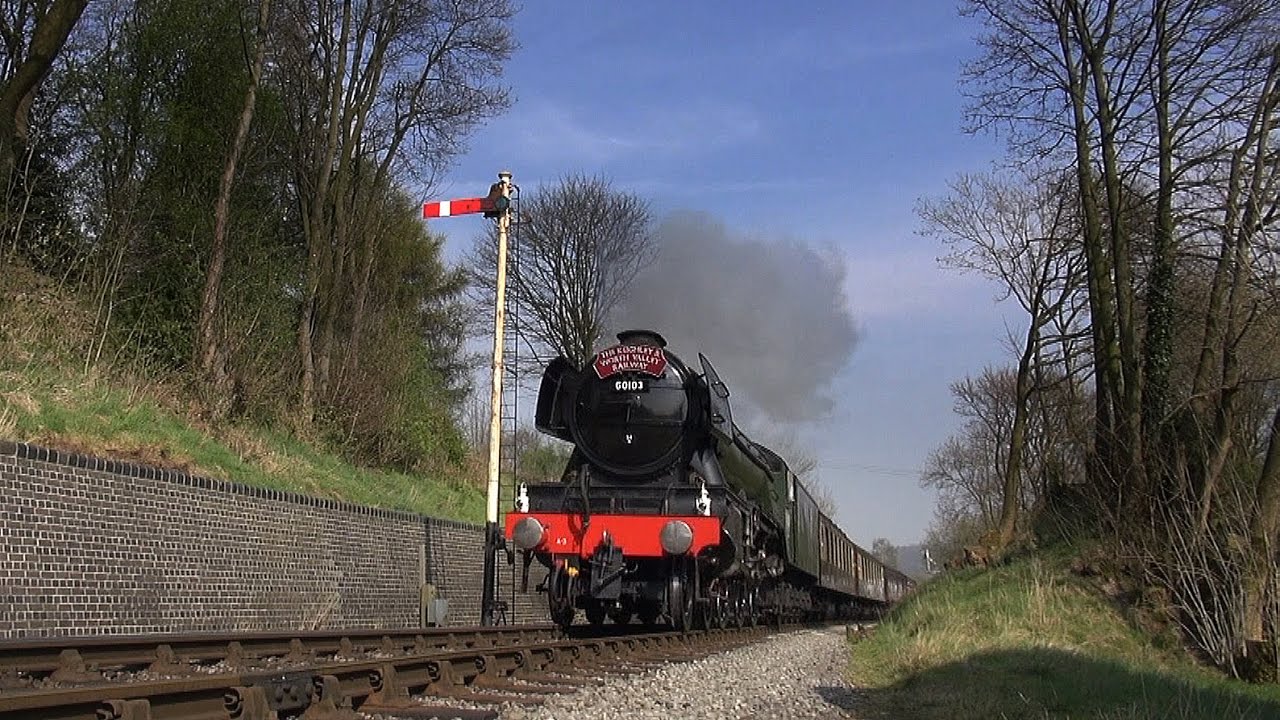 60103 Flying Scotsman On The Keighley & Worth Valley Railway