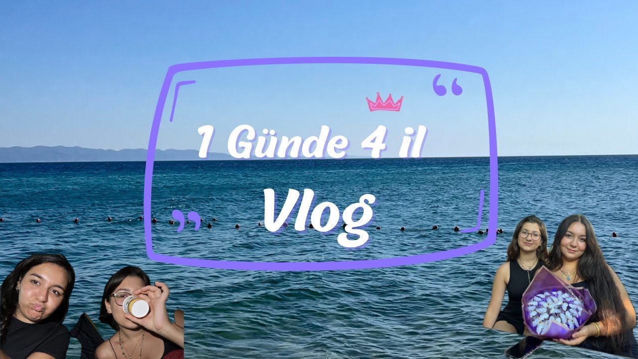 KAMP TATİLİ 🏕️ 1 Günde 4 İl Arabamız Bozuldu🚙