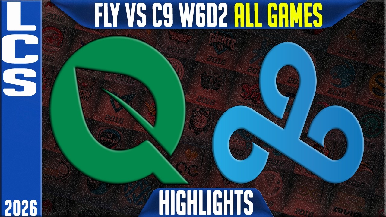 FLY vs C9 Highlights ALL GAMES | LCS Spring 2026 W6D2 | FlyQuest vs Cloud9