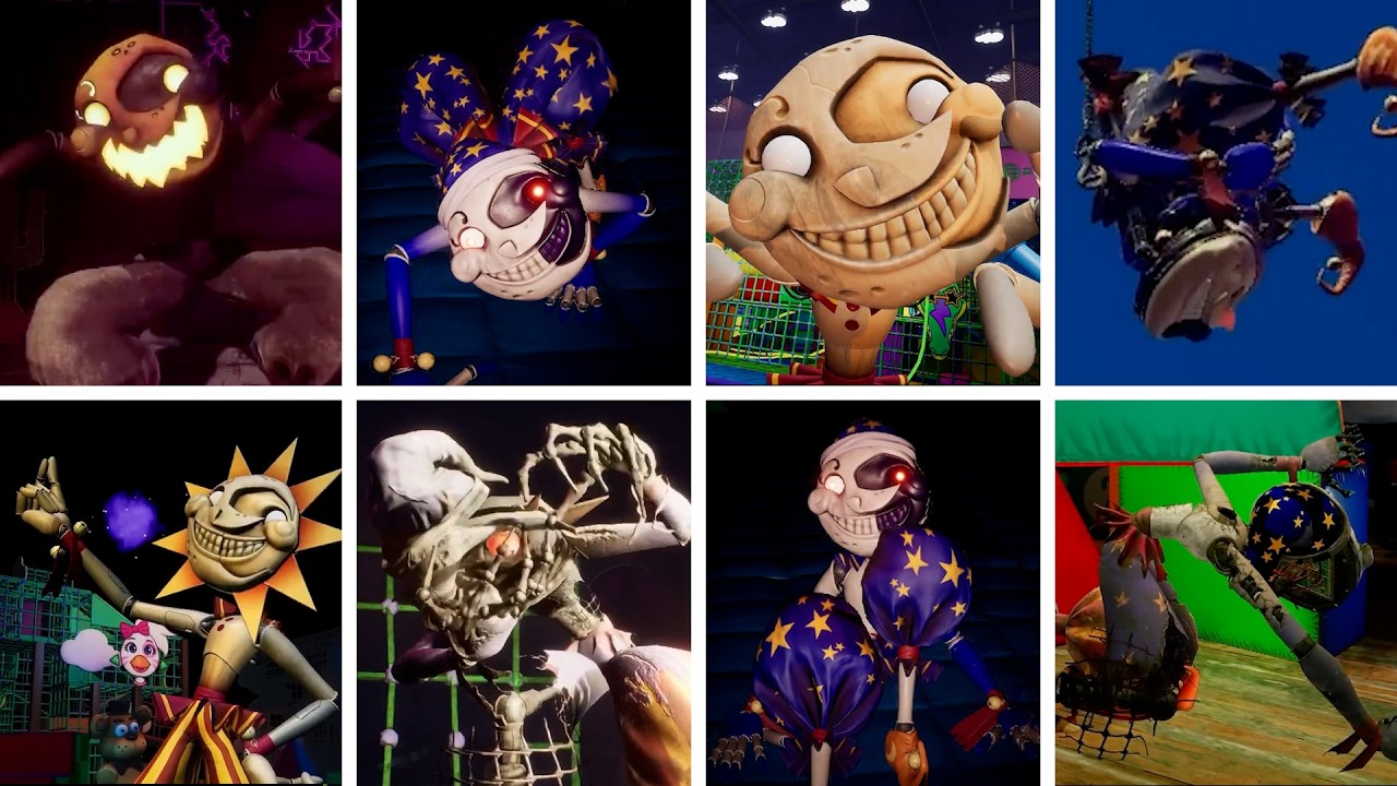 All FNAF Sun & Moon Secrets and Details You May Have Missed Compilation
