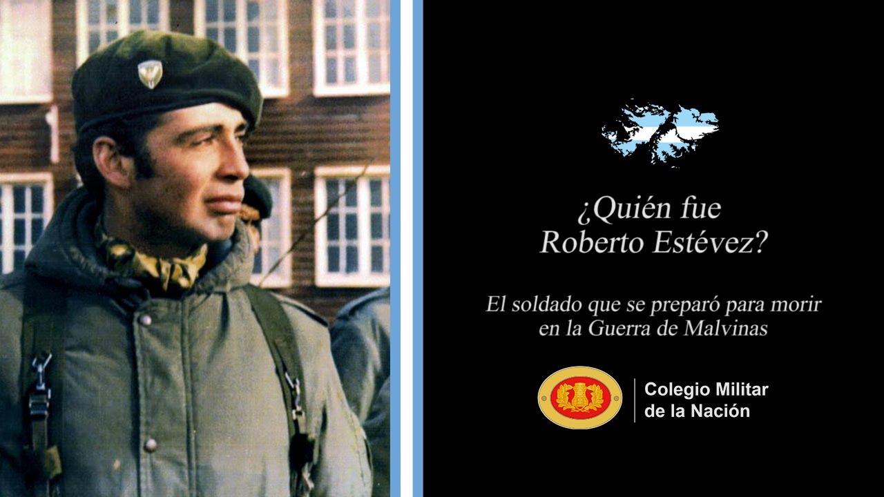 ¿Quién fue Roberto Estévez?... el soldado que se preparó para morir en la Guerra de Malvinas
