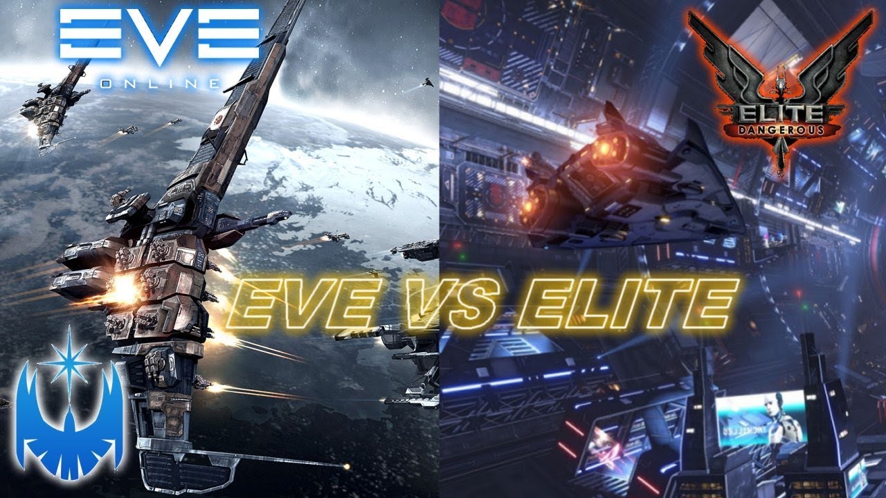 Eve Online vs Elite Dangerous - Comparing the Two Largest Space MMO Games!