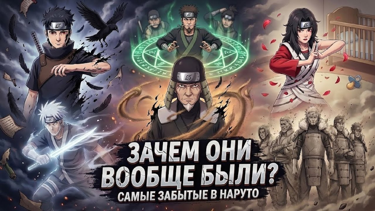 Появились на МИГ и исчезли НАВСЕГДА. Хроники забытых героев Наруто.