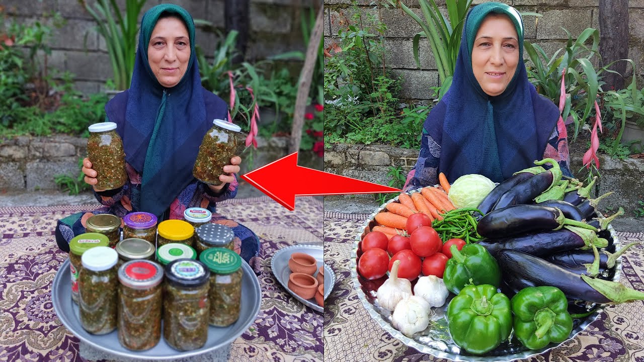 Torshi Liteh Cooking – Iranian mixed vegetable pickle – ترشی لیته