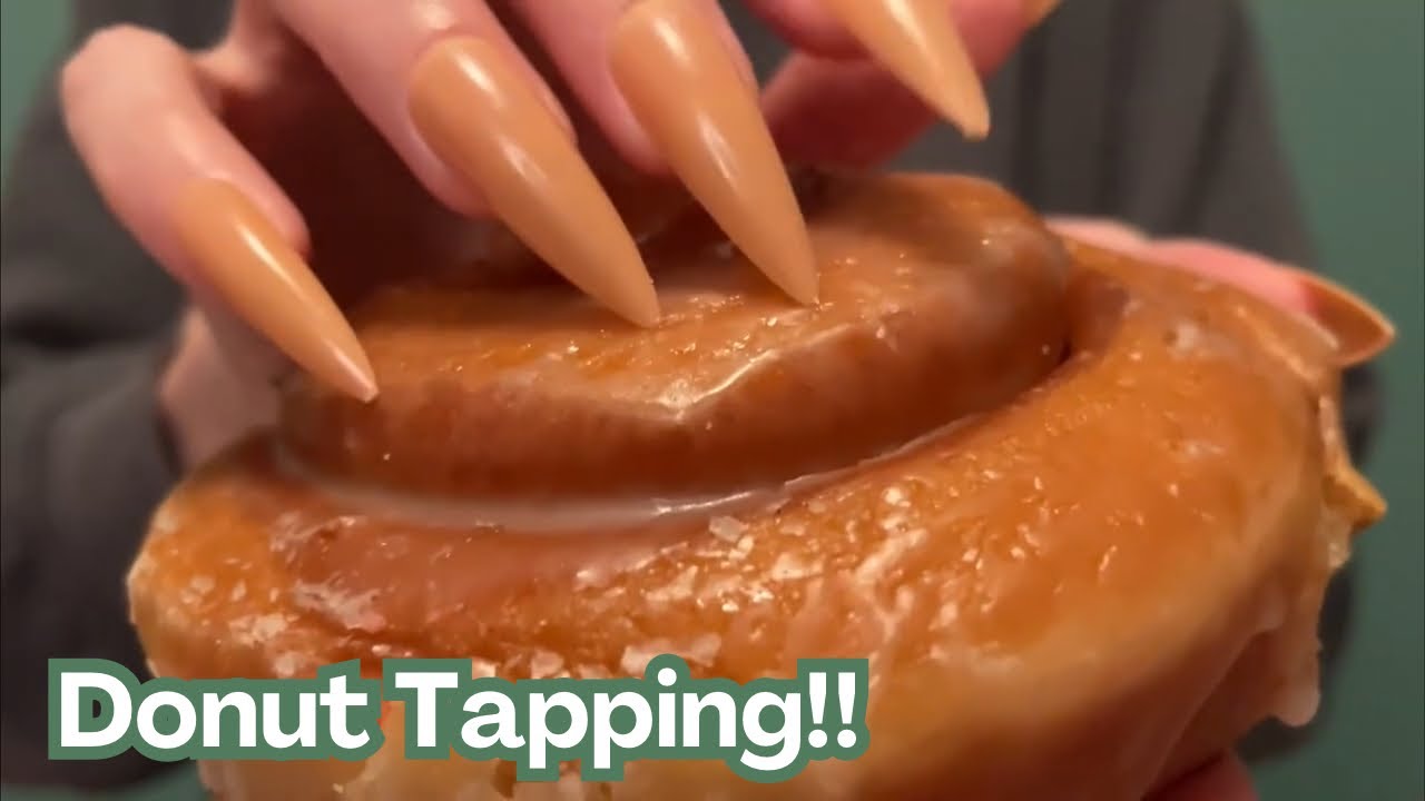 ASMR 😋 1.5 Hours of DONUT Tap/Scratching!! * No Talking Compilation 