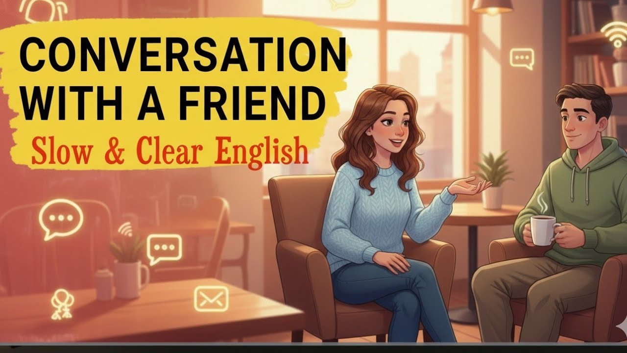 English Conversation with a Friend ☕ | Catch Up & Make Plans | 1 Hour Practice | Hashmi English