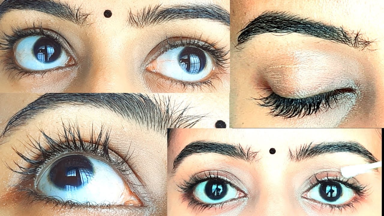 How To Grow Long, Thick Eyelashes & Eyebrows Fast ! Simple & Effective DIY Serum