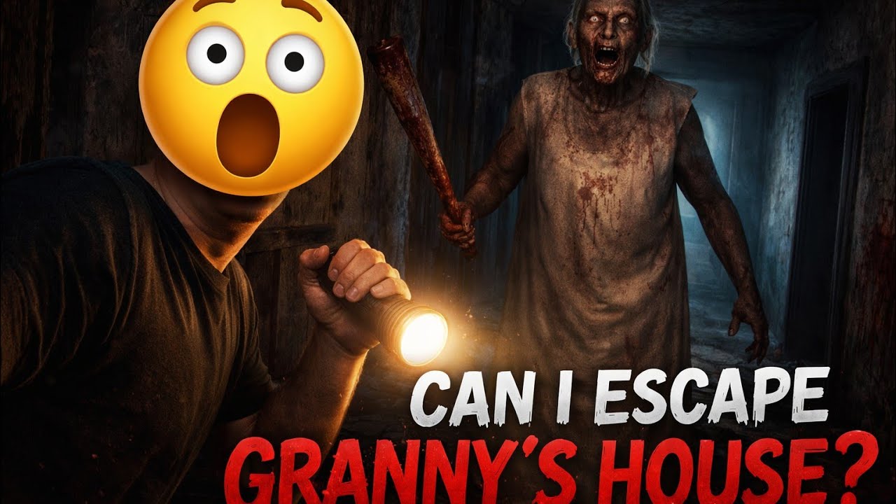 Can i escape granny house 😭😭😭😭