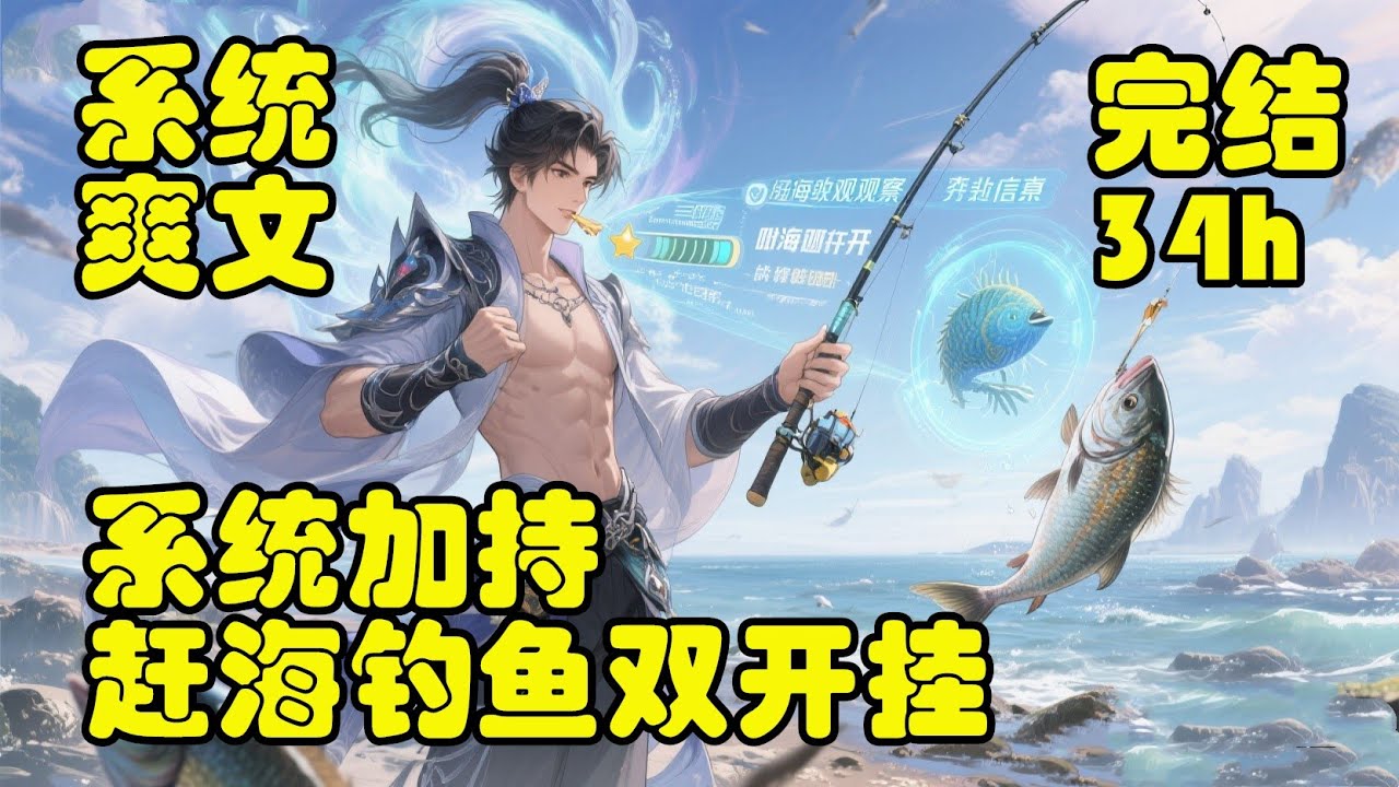 🔥爽文💥【系统加持：赶海钓鱼双开挂】叶辰觉醒观察生物系统，赶海必爆货，钓鱼都能喂到嘴里！系统还送幸运值，就是偶尔抽风搞惊喜！凭这配置一路封神，从赶海达人逆袭成钓鱼王，爽感拉满！