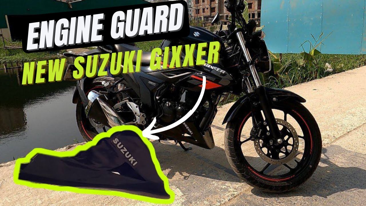 Engine Guard for New Suzuki Gixxer | Price and Details | Custom Engine Guard | Gixxer 2022