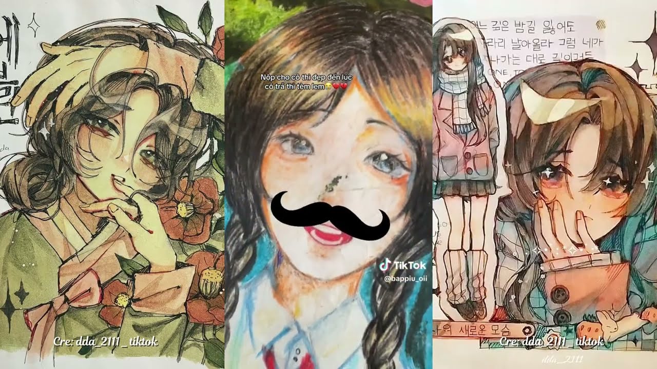 || Tổng hợp tiktok tranh vẽ của artist Việt Nam✨ • By edit: 🌷 ෆ Lyli Alice ෆ 🌷