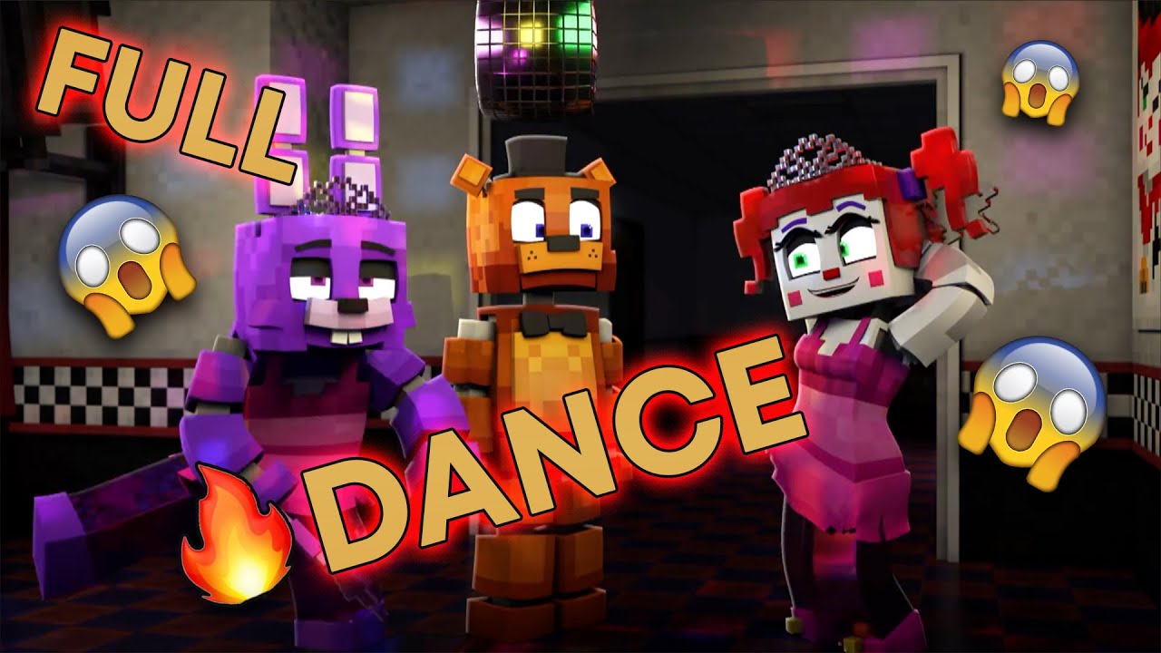 FNAF Bonnie and Circus Baby dancing | Nyanpasu Yabure Kabure (Bemax Remix)