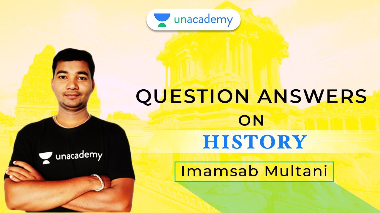 QUESTION ANSWERS ON HISTORY | KAS/FDA/SDA/PSI/KPSC | Imamsab Multani