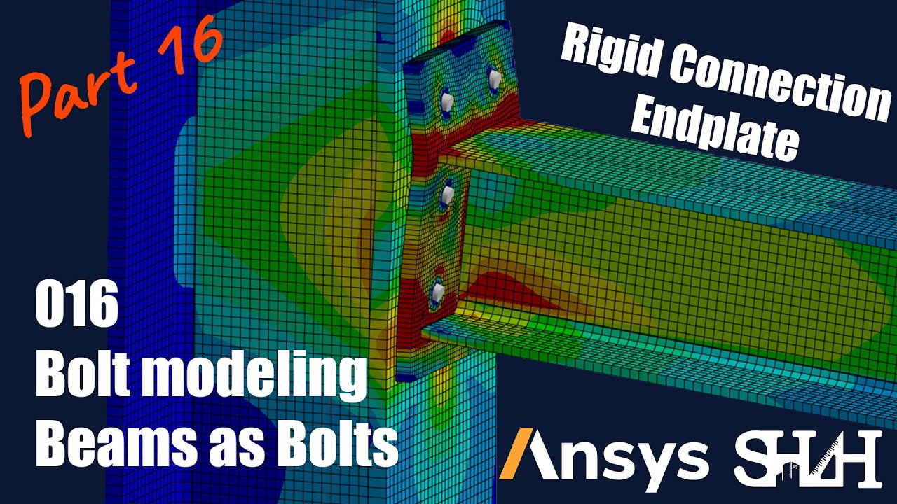 Rigid Connection, Beams Utilized As Bolts