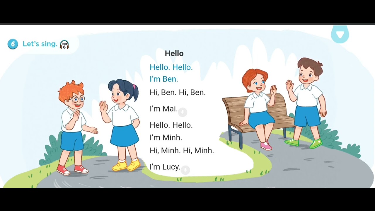 Hello Unit 1 - Tiếng Anh 3 - Lesson 1- Let's sing