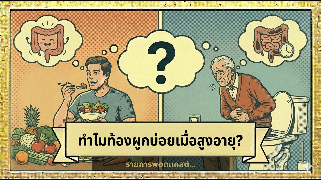 ทำไมท้องผูกบ่อยเมื่อสูงอายุ
