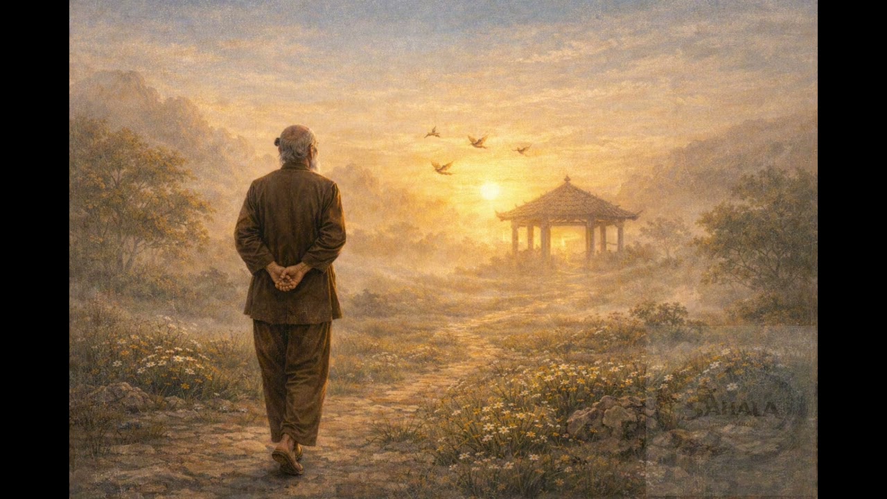 The Old Master Teaches beneath the Sky