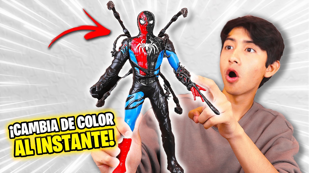 ¡CONSEGUÍ EL JUGUETE DE SPIDERMAN QUE SE TRANSFORMA EN VENOM! - IVANSPIDEY